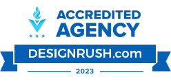 DesignRush Accredited Agency 2023
